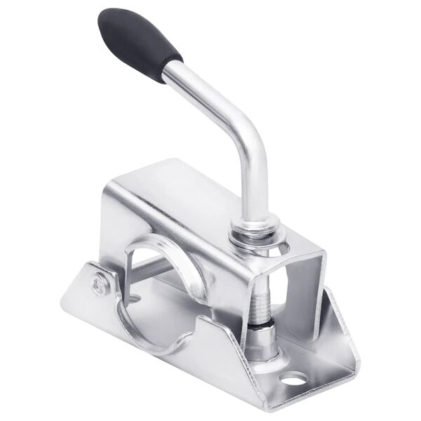 vidaXL Objemka za podporno kolo 13,5x6,5x14 cm pocinkano jeklo