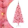 vidaXL Božično drevo Roza 150 cm PVC