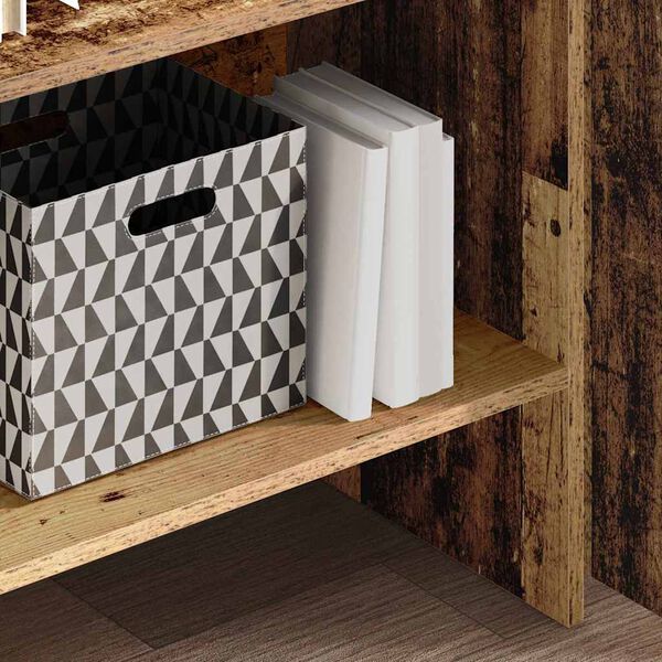 vidaXL Knjigovni omar Star les 60 x 35 x 180 cm Konstruiran les