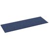 vidaXL Stenska glavna postelja 12 pcs Modra 90 x 30 cm blago