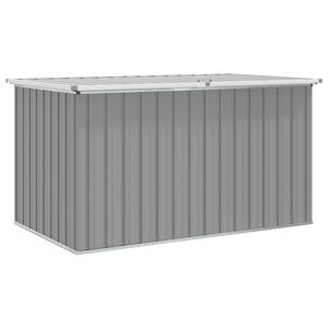 vidaXL Vrtna &scaron;katla za shranjevanje siva 171x99x93 cm