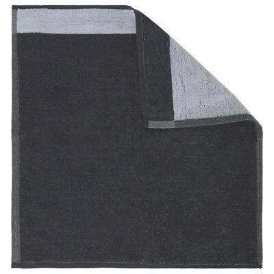 vidaXL Komplet brisač 12-delni siv bombaž