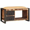 vidaXL Klop s prostorom za shranjevanje večbarvno 80 x 35 x 40 cm