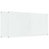 vidaXL Kuhinjski panel 2 kos Transparentno 120 x 60 cm kaljeno steklo