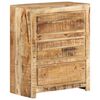 vidaXL Omarica s predali 60x33x75 cm trden mangov les