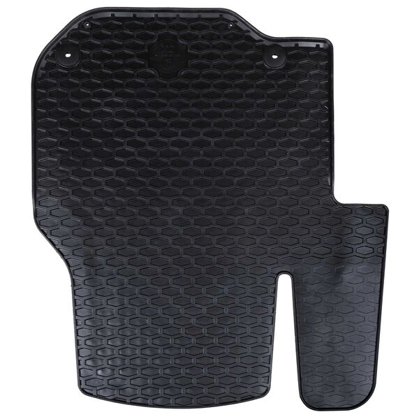 vidaXL Avto preproga 3 pcs Črna VW CRAFTER , TGE TPE