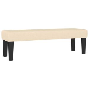 vidaXL Klop krem 100x30x30 cm blago