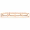 vidaXL Posteljni okvir 120x200 cm trden les