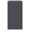 vidaXL Komoda antracitna 67x39x73 cm jeklo