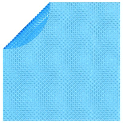 vidaXL Plavajoča okrogla PE solarna folija za bazen 300 cm modre barve