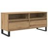 vidaXL TV omarica 100 x 34,5 x 44,5 cm Umetni hrast
