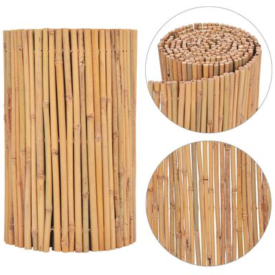 vidaXL Ograja iz bambusa 500x50 cm