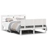 vidaXL Bed Frame 2 kos Bela 140 x 200 cm