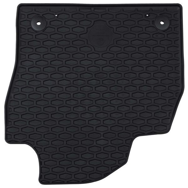 vidaXL Avto preproga 4 pcs Črna VW POLO , TAIGO Guma