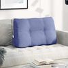 vidaXL Poglavni vzglavnik Jeans modra 80 x 24 x 50 cm blago