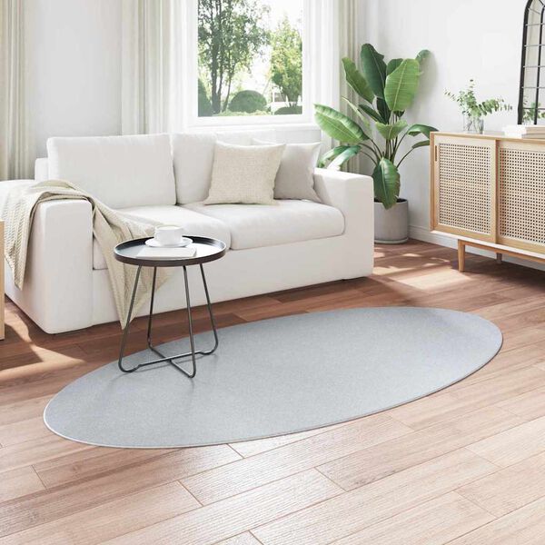 vidaXL Preproga HUARTE Siva 100 x 200 cm 100% poliester