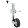vidaXL Podporno kolo za prikolico z deljeno objemko 60 mm jeklo