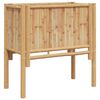vidaXL Dvignjena gredica Rjava 70 x 35 x 70 cm Bambus
