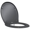 vidaXL Pokrivalo za strani&scaron;če Antracit 47 x 37 x 4 cm Duroplast