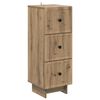 vidaXL Predalna omara 33 x 34,5 x 90 cm Inženirski les Artisan hrast