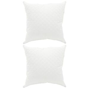 vidaXL Vzglavnik FULDA 2 kos 80 x 80 cm 100% gosjih puhov in perja