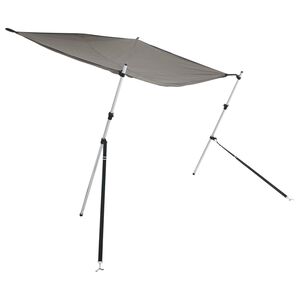 vidaXL Raz&scaron;irljivo senčilo za T-Top antracit 170x170x(115-183) cm