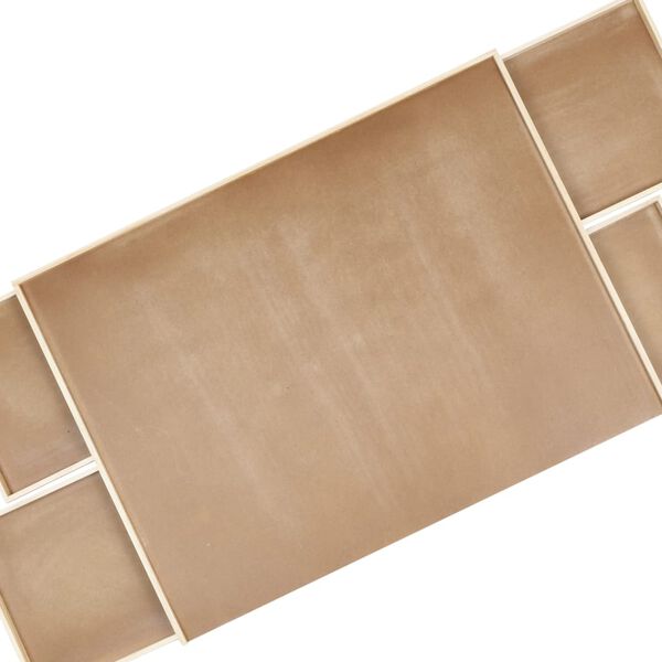 HI Mizica za sestavljanke s 4 predali 76x57x4,5 cm les