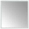 vidaXL LED kopalni&scaron;ko ogledalo Transparentno 40 x 40 cm kaljeno steklo