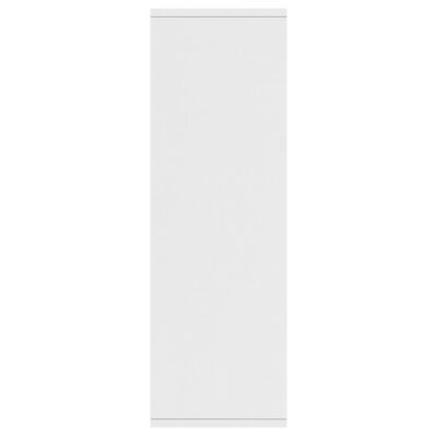 vidaXL Knjižna omara / komoda bela 50x25x80 cm iverna plošča