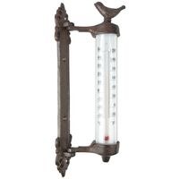 Esschert Design Stenski termometer lito železo BR20