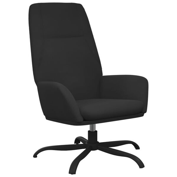 vidaXL Stol za spro&scaron;čanje črno umetno semi&scaron; usnje