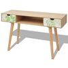 vidaXL Konzolna Mizica MDF 120x40x78 cm Rjava