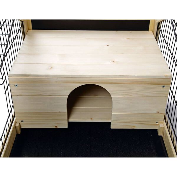 Beeztes Notranja kletka za kunce Mex lesena 116x54x65,4 cm