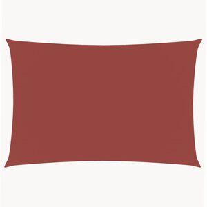vidaXL Senčno jadro oksford blago pravokotno 2x5 m terakota