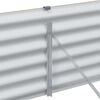 vidaXL Vrtna visoka greda 195 x 100 x 36 cm Cinkana jeklena