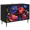 vidaXL TV omarica KIEL 69 x 33 x 50,5 cm Črni hrast Inženirski les