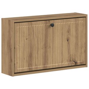 vidaXL Omara za čevlje, pritrjena na steno EDE 71 x 17 x 43 cm