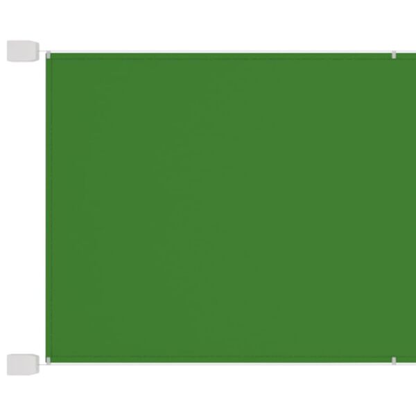 vidaXL Vertikalna markiza svetlo zelena 140x360 cm tkanina oxford