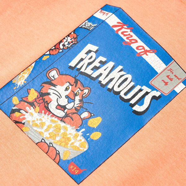 Otroška majica s kratkimi rokavi neon oranžna 92