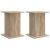 vidaXL Stojalo za rastline 2 pcs Sonoma hrast 30,5 x 30 x 43 cm