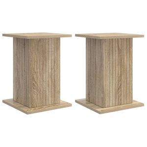 vidaXL Stojalo za rastline 2 pcs Sonoma hrast 30,5 x 30 x 43 cm