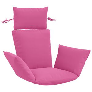 vidaXL Adirondack blazina PUTTEN 100% poliester Roza 60 x 145 x 10 cm