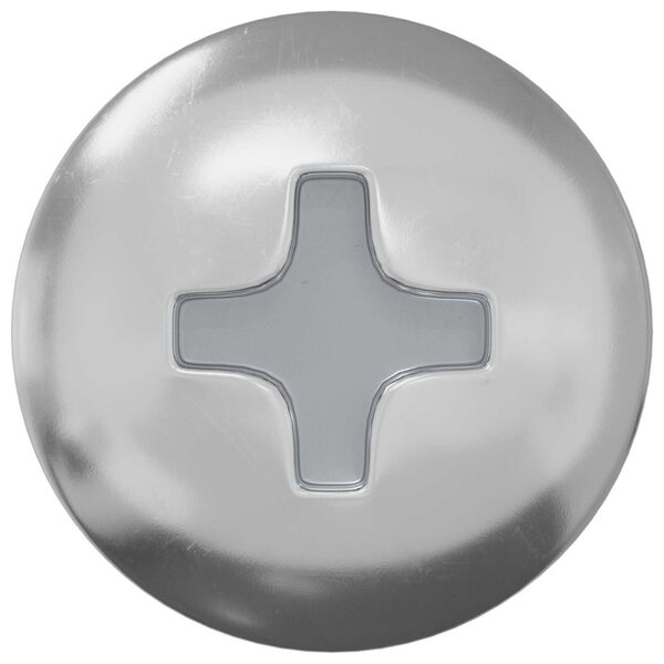 vidaXL Žebelj s samočrtnim navojem 2 pcs Cinkano 4 x 20 mm Jeklo