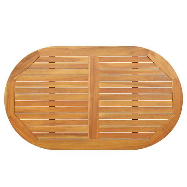 vidaXL Nepremična povr&scaron;ina Olje naravno 120 x 70 x 2 cm