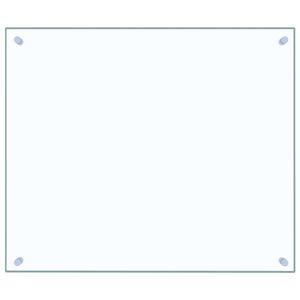 vidaXL Kuhinjska za&scaron;čitna obloga prozorna 70x60 cm kaljeno steklo