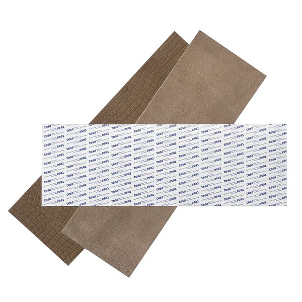 WallArt Usnjene plo&scaron;čice Austin čisto rjave 16 kosov