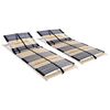 vidaXL Letveno posteljno dno 2 kosa z 42 letvicami 7 con 80x200 cm