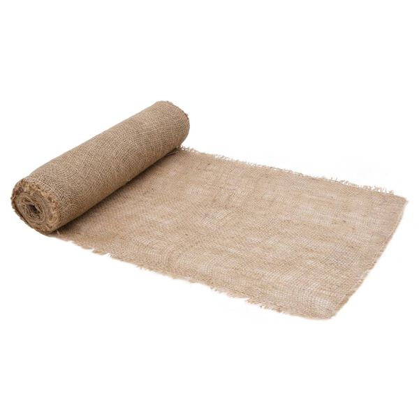 vidaXL Rola iz jute 0,5x10 m 100 % juta 200 g/m&sup2;