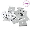 vidaXL Nosilec za ogledalo 340 Nikljeva 35 x 30 x 8,3 mm Jeklo
