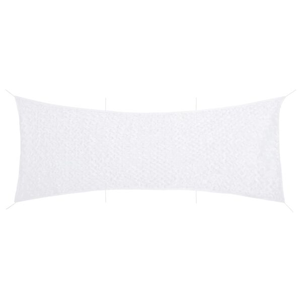 vidaXL Maskirna mreža z vrečko za shranjevanje 623x203 cm bela